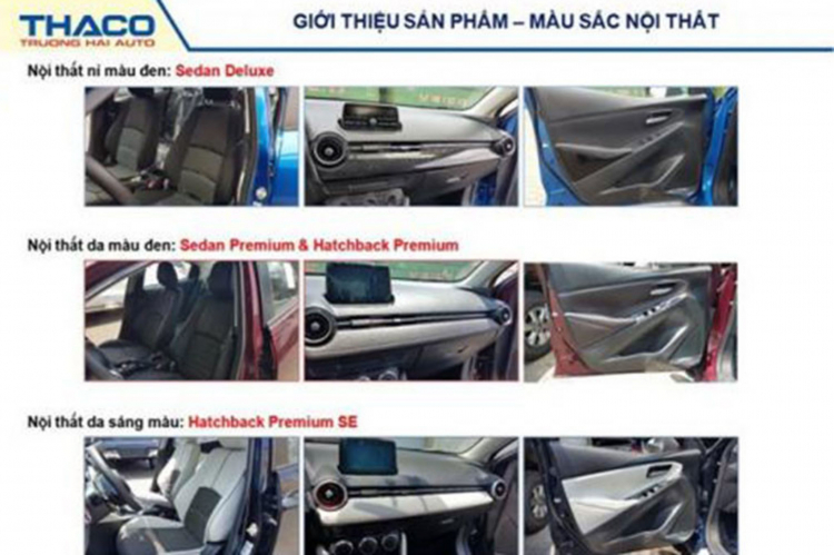 Mazda2 nhập Thái Lan 4 phiên bản có giá tạm tính từ 509 đến 599 triệu đồng