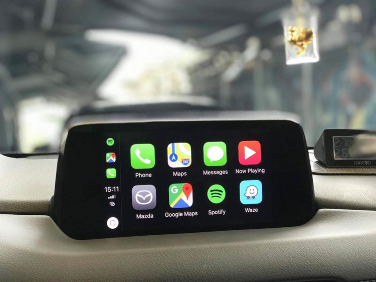 Mazda6 ở Mỹ nâng cấp Apple CarPlay và Android Auto mà không cần thay đổi phần cứng