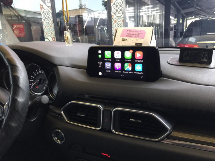 Mazda6 ở Mỹ nâng cấp Apple CarPlay và Android Auto mà không cần thay đổi phần cứng