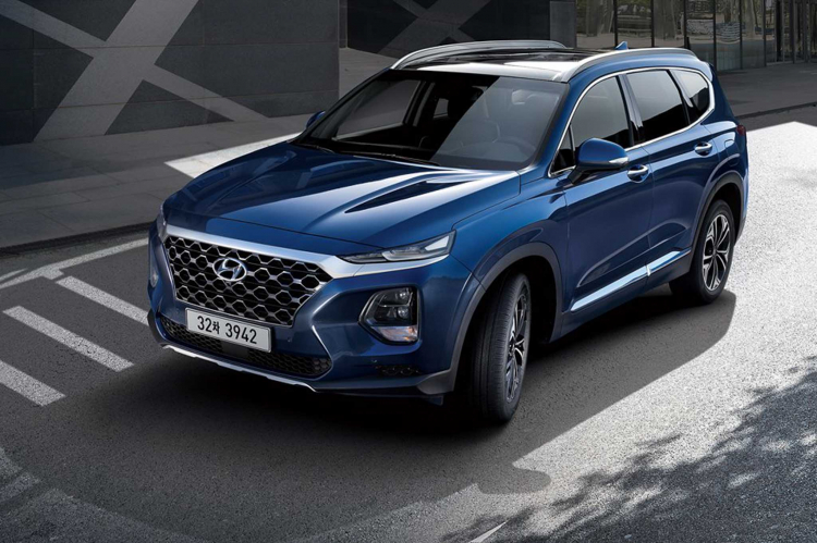 Hyundai SantaFe 2019 sẽ có phiên bản cao cấp nhất, full option