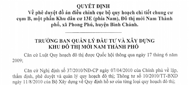 Tây Bắc Saigon được xác định là hướng phát triển thay cho Nam Saigon