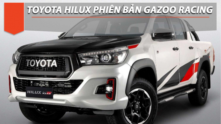 Toyota phát triển bán tải Hilux GR Sport với đội đua Gazoo Racing