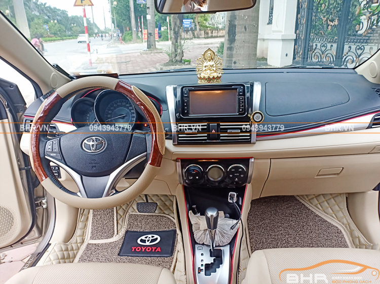 TOYOTA VIOS 2018 - THẢM SÀN 6D ĐẸP - ĐỘC - ĐỈNH