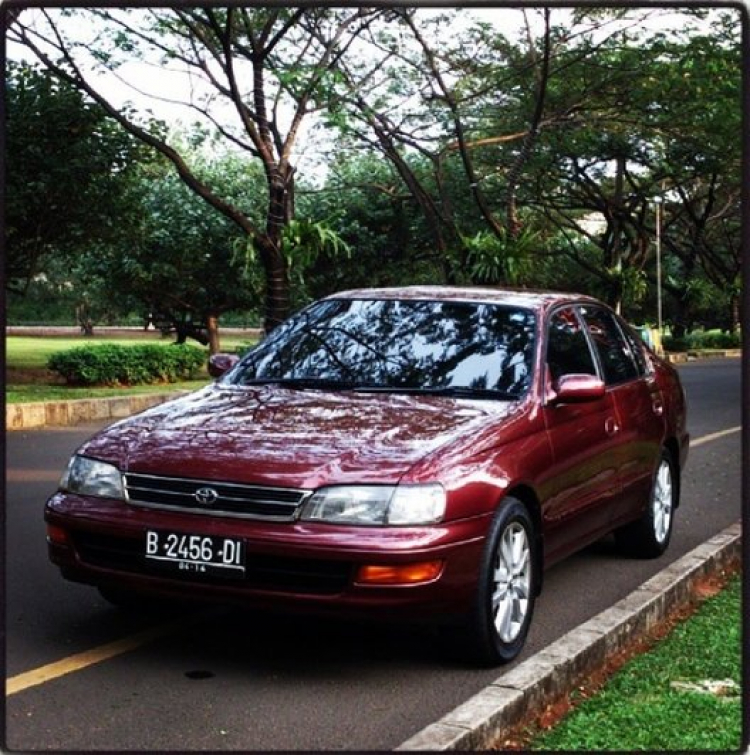 Toyota Corona 1992 - 1996 mắt híp đít bồng (Na béo ) Toyota Corona 1992 - 1996 mắt híp đít bồng (Na béo )