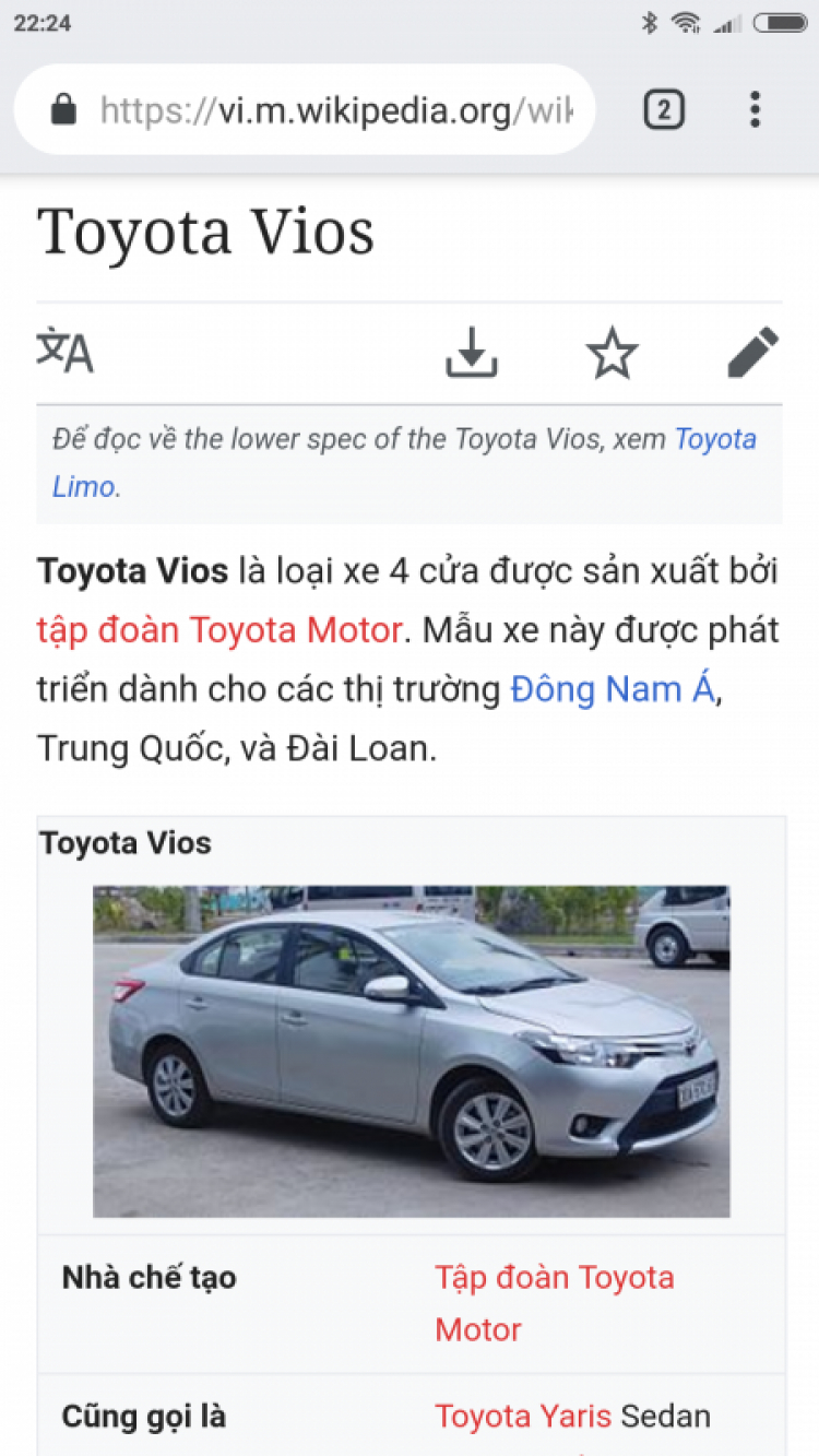 Tháng 10/2018: Toyota tăng trưởng doanh số 92%; Vios bán 2.477 chiếc