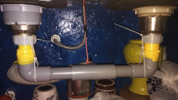 Ống ruột gà bồn rửa chén Ống ruột gà bồn rửa chén