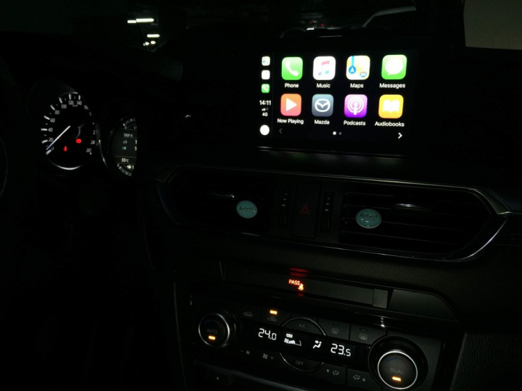 Nâng cấp Apple CarPlay & Android Auto cho các dòng xe Mazda xài Mazda Connect