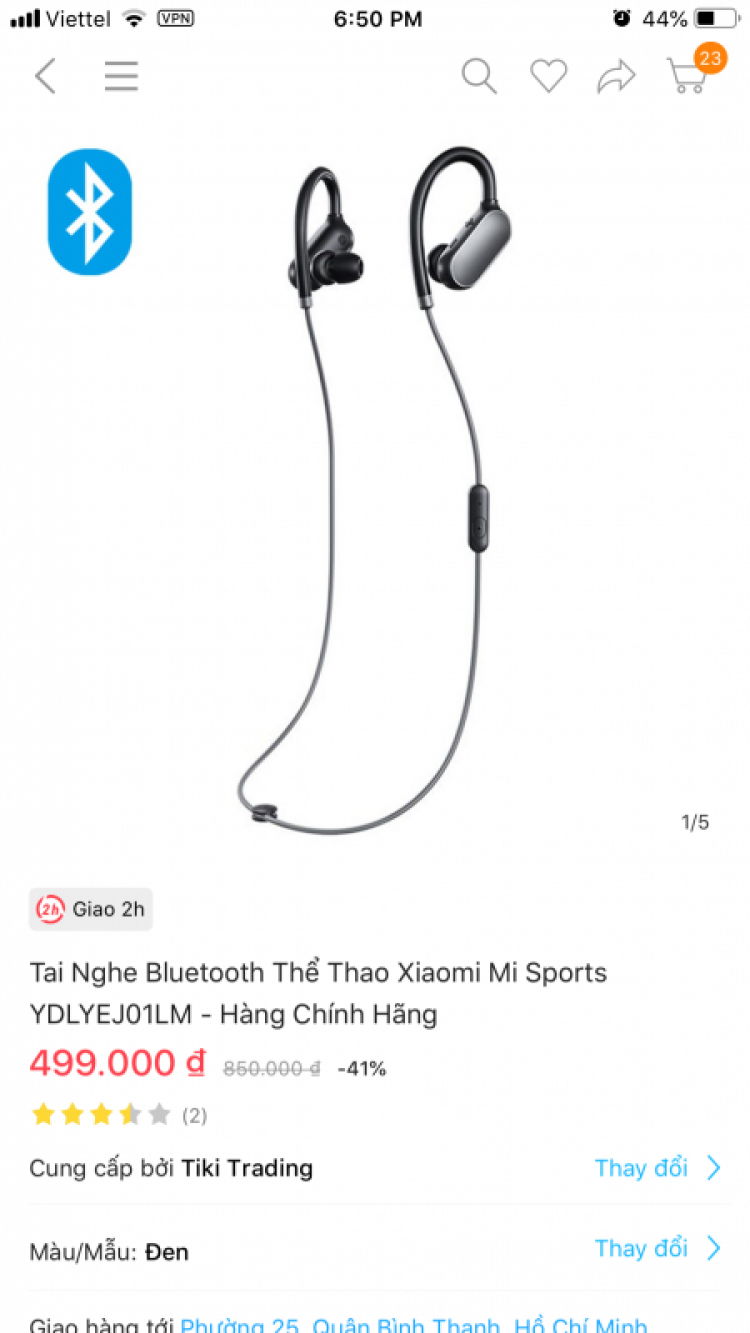 Tai nghe thay thế airpod hạt dẻ.