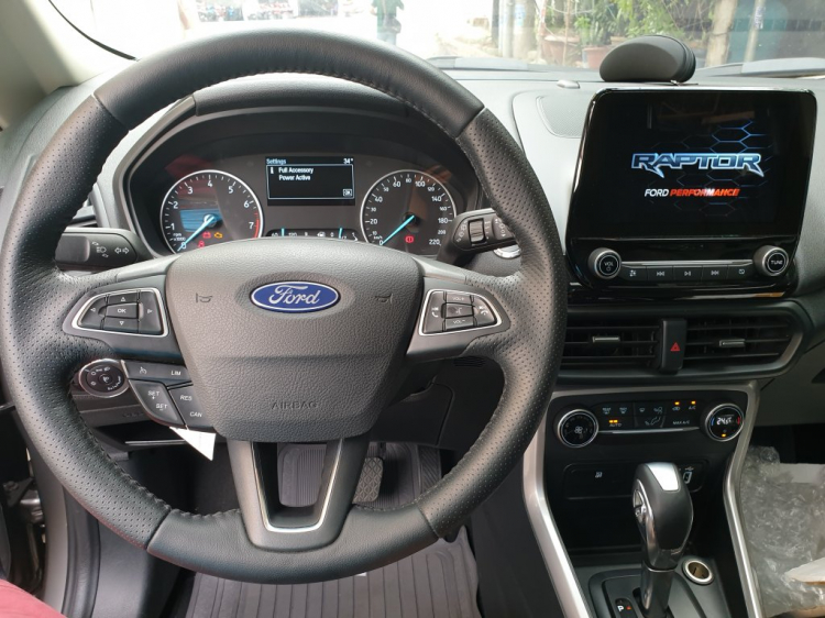 Cruise control, MyKey, TPMS (DDS) - Những options mới cho Ford Ecosport 2018