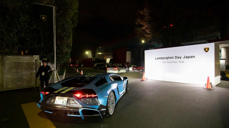 Sự kiện “Lamborghini Day Japan 2018” ra mắt Aventador SVJ tại Nhật Bản; quy tụ khoảng 200 xe tham dự