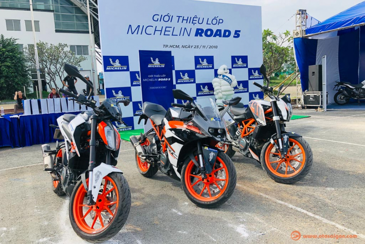 Michelin giới thiệu lốp ROAD 5, chuyên cho xe mô tô PKL