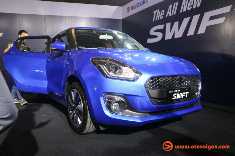 Suzuki Swift thế hệ mới ra mắt tại Việt Nam; 2 phiên bản; giá từ 499 triệu đồng