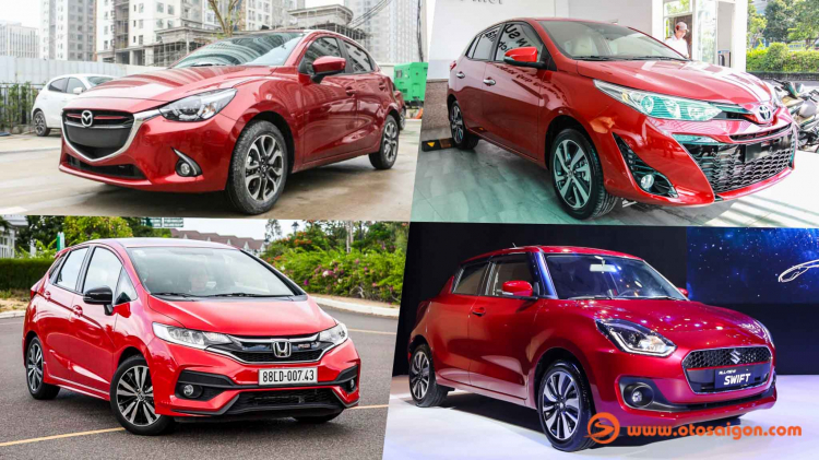  THHS] Compara especificaciones y precios para Suzuki Swift, Toyota Yaris, Mazda 2 hatchback y Honda Jazz |  Noticias |  Otosaigón