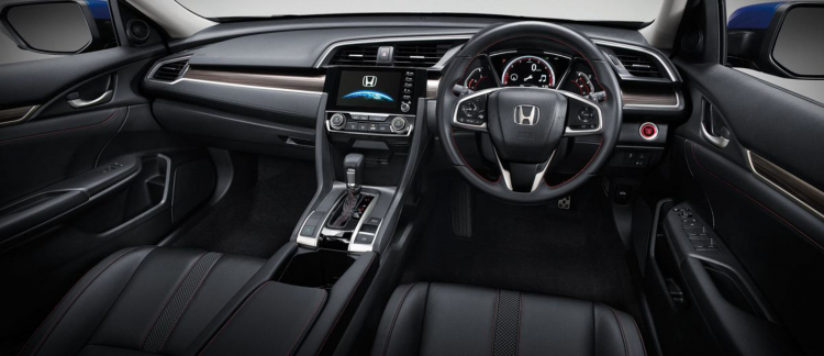 Honda Thái Lan giới thiệu Civic 2019 facelift đi cùng công nghệ an toàn Honda Sensing