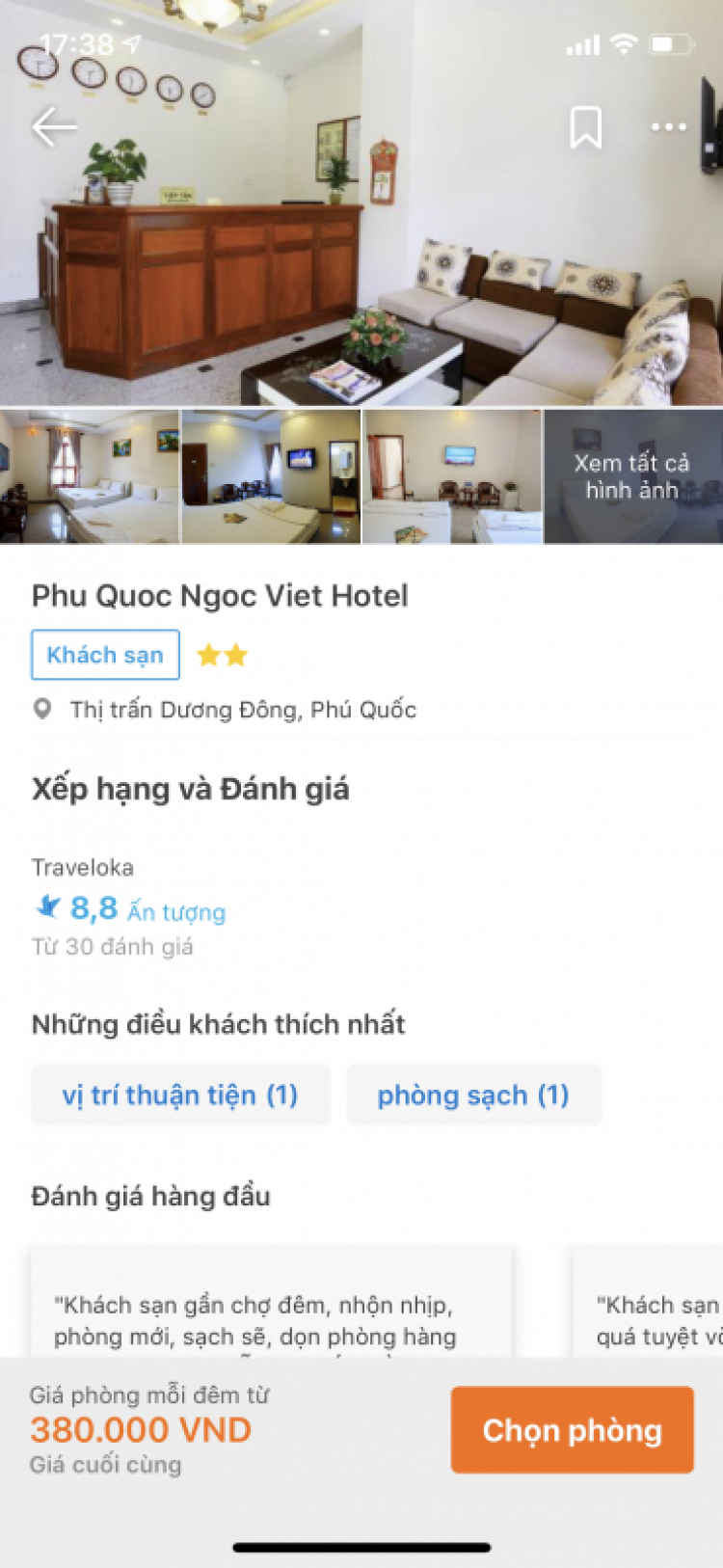 [Review] khách sạn, phòng trọ, resort by OSERS