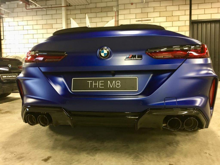 BMW M8 Coupe đã lộ diện
