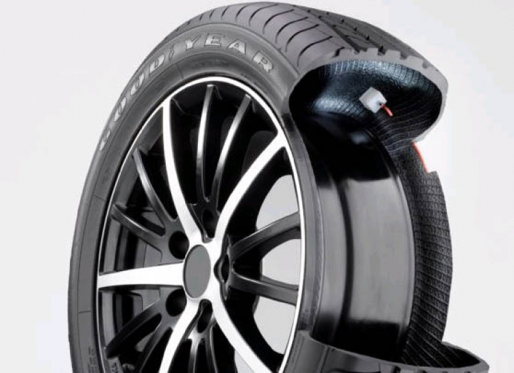 Goodyear thử nghiệm công nghệ tự động bơm lốp