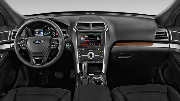 Ford Explorer thế hệ mới lộ diện nội thất; hiện đại và sang trọng hơn