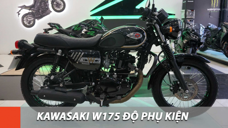 Motorrock giới thiệu 7 phụ kiện custom cho W175 giá 3 triệu, Ninja400 có tem mới giá không đổi