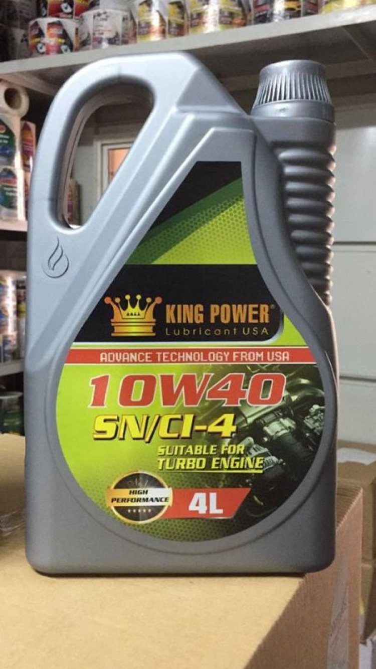 Dầu thuỷ lực 32 giá rẻ, nhớt 32 King Power nhập khẩu 100% từ UAE công nghệ Hoa Kỳ