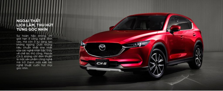 Xin báo giá Mazda CX5 2.5 1 cầu