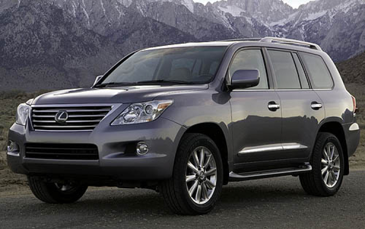 Thắc mắc về Lexus LX570 2009