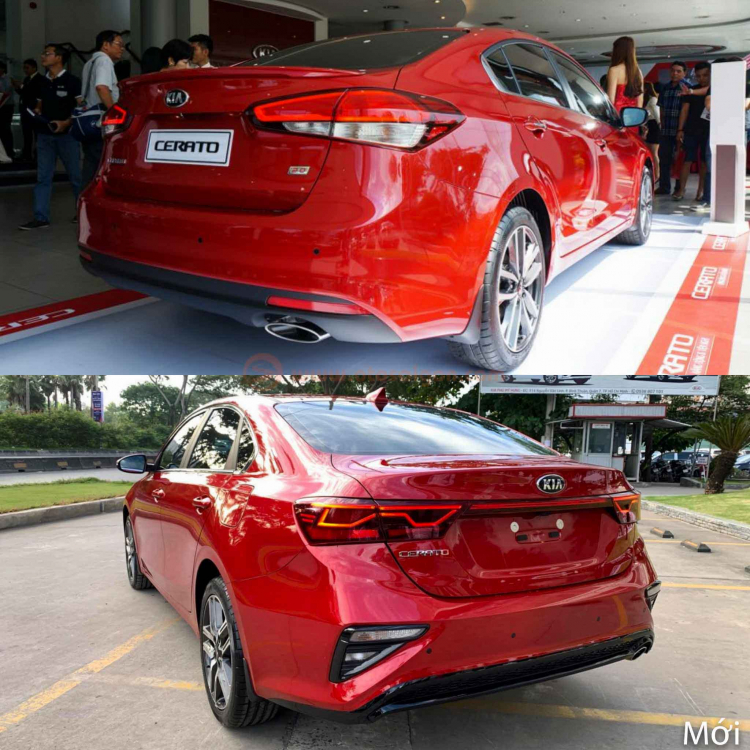 [THSS] So sánh thiết kế giữa Kia Cerato bản 2.0L thế hệ mới và cũ