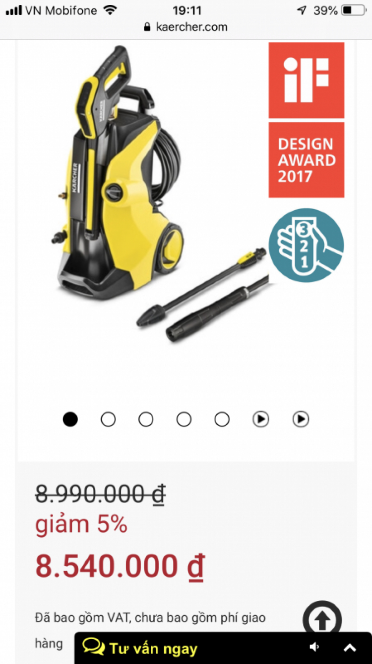 Trên tay Karcher K5 Full Control Trên tay Karcher K5 Full Control