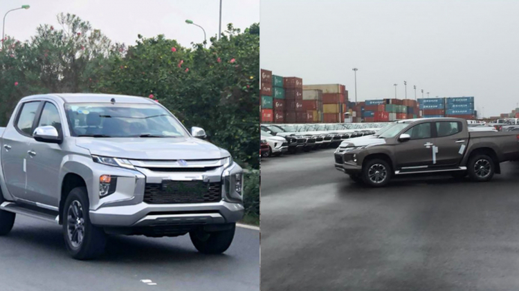 Lô xe Mitsubishi Triton 2019 đã về cảng Hải Phòng, sẵn sàng ra mắt vào tháng 01/2019