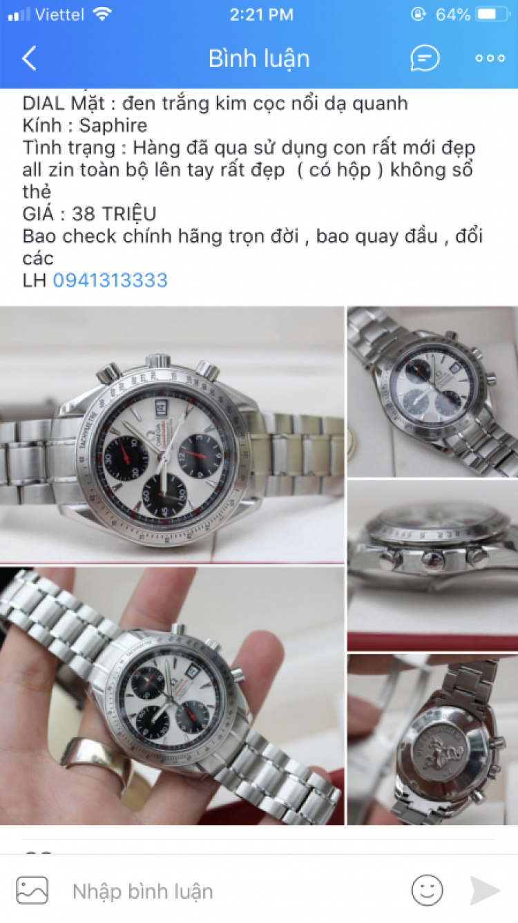 Có nên mua đồng hồ replica, super fake?