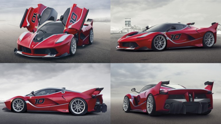 Quái thú Ferrari FXX K 1035 mã lực đã xuất hiện