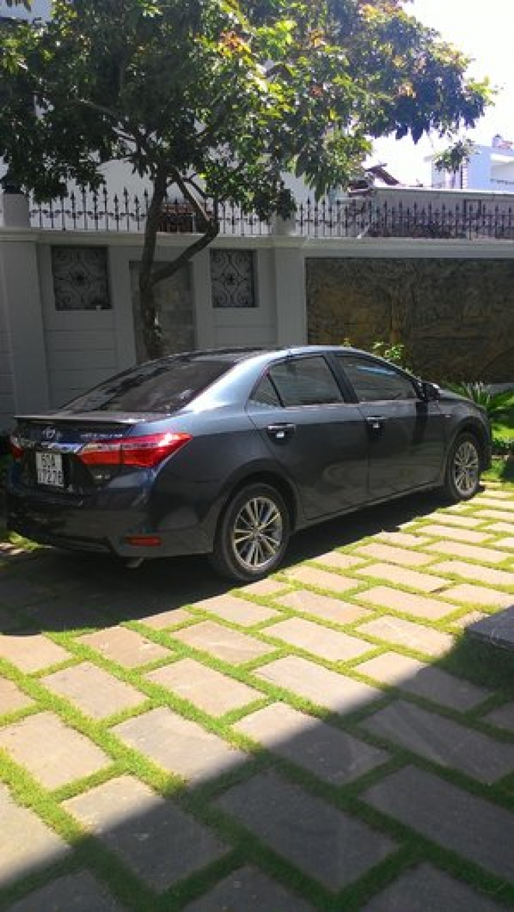 Cảm nhận ban đầu corolla altis 2014 1.8G