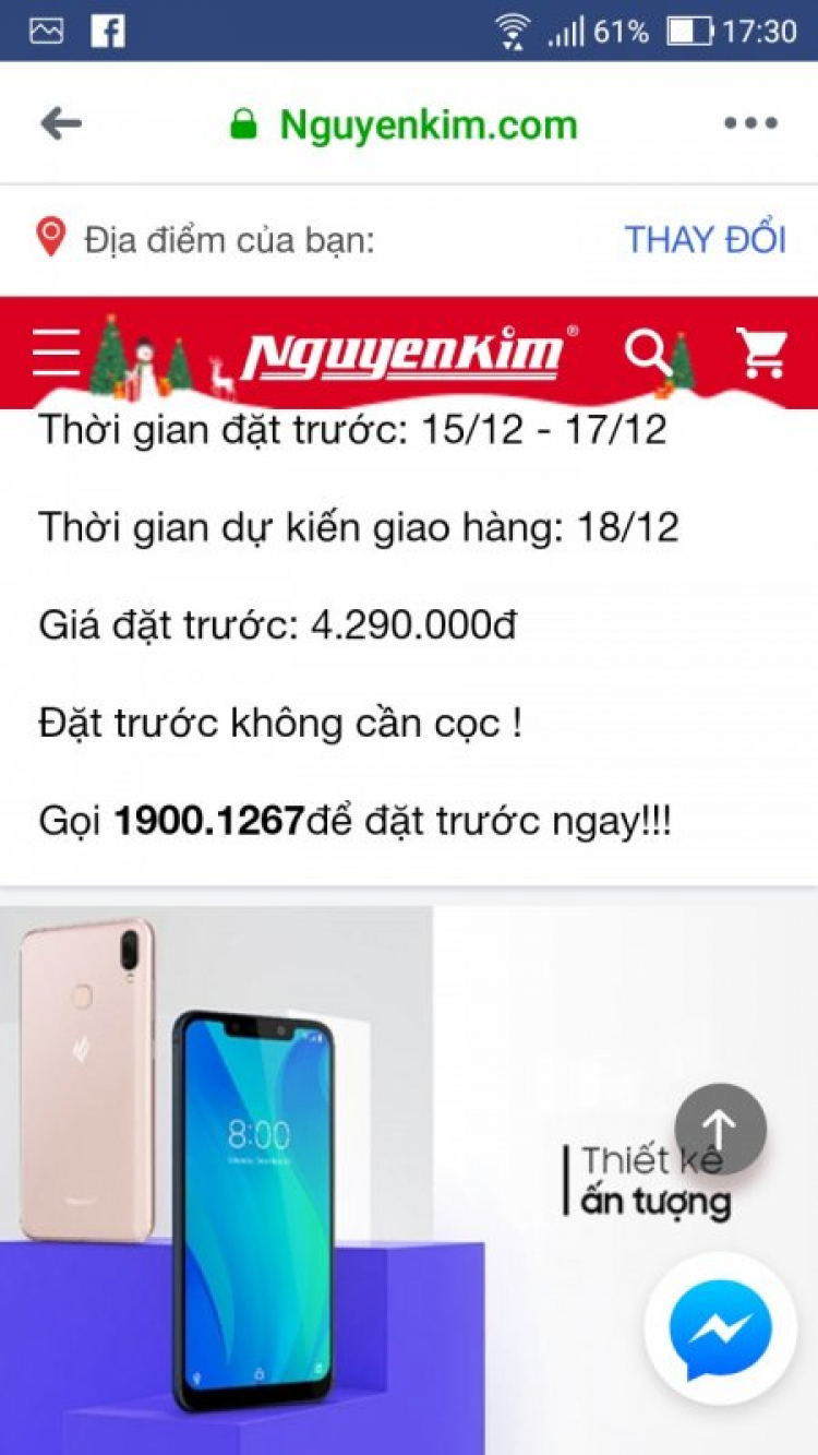 Vsmart 5.7in 4Gb 4,9 triệu, rẻ hay mắc?