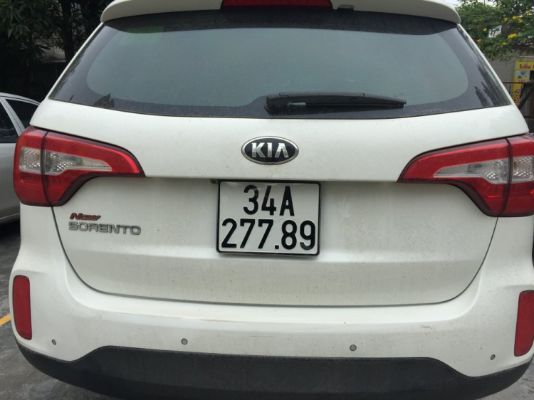 Độ cản sau bô đôi Sorento 2018 cho New Sorento 2015 Độ cản sau bô đôi Sorento 2018 cho New Sorento 2015