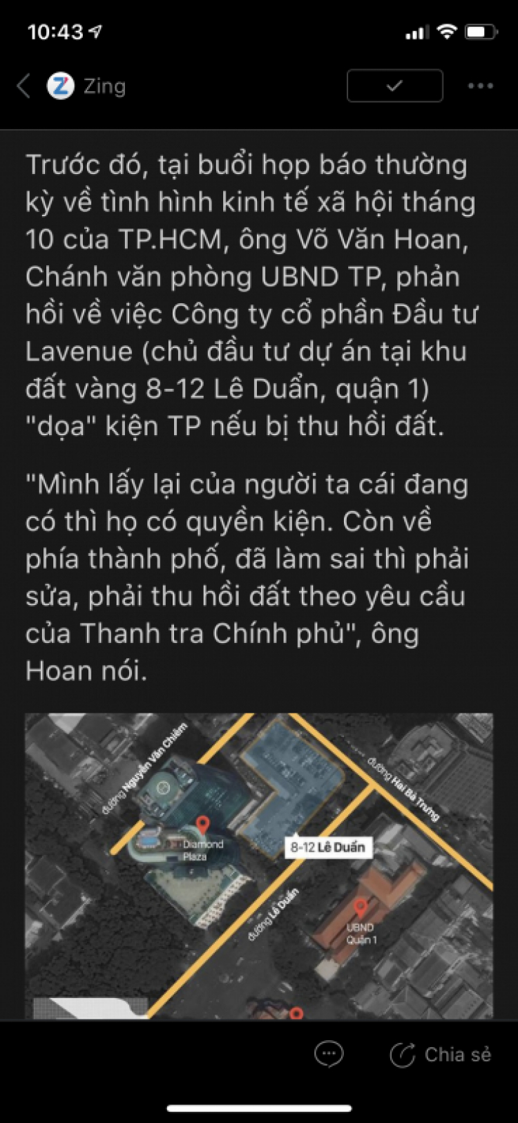 Hủy thu hồi khu đất Vàng