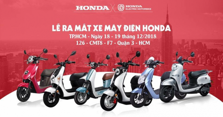 Honda ra mắt xe máy điện?