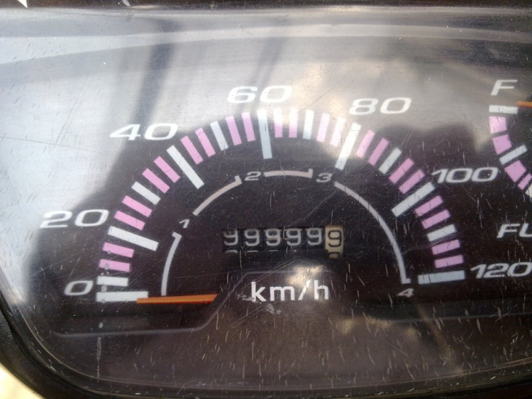 Nếu ODO vượt quá con số 999.999 thì sẽ bị reset về 0; đúng không các bác? Nếu ODO vượt quá con số 999.999 thì sẽ bị reset về 0; đúng không các bác?