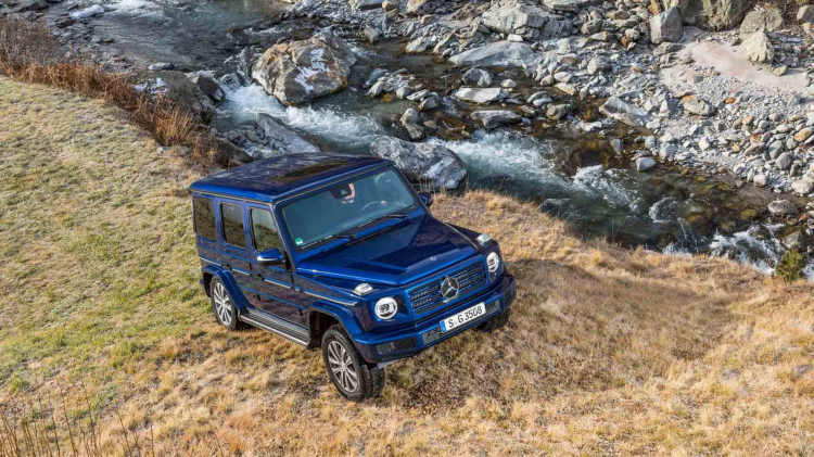 Mercedes-Benz giới thiệu G-Class, phiên bản G350d máy dầu, 286 mã lực