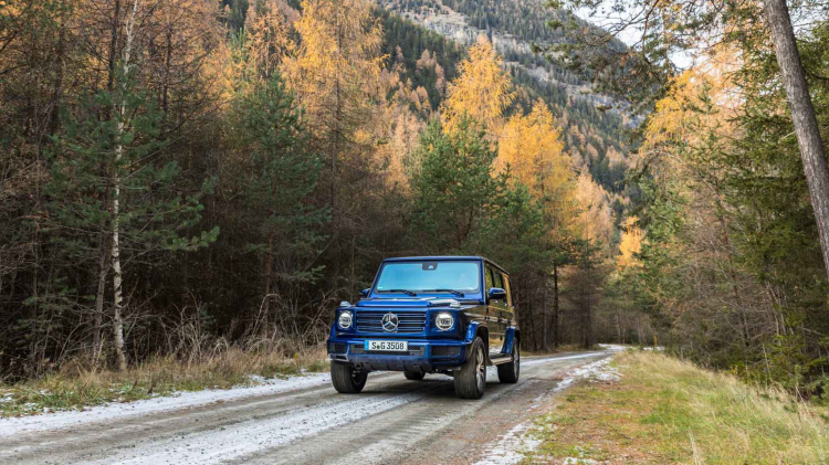 Mercedes-Benz giới thiệu G-Class, phiên bản G350d máy dầu, 286 mã lực