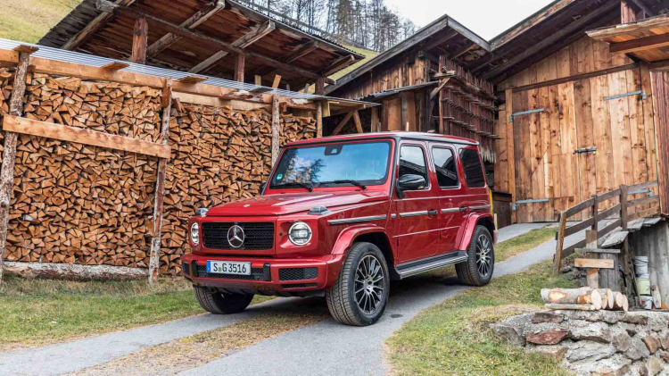 Mercedes-Benz giới thiệu G-Class, phiên bản G350d máy dầu, 286 mã lực