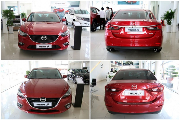 Nên mua xe Mazda 6 2014 hay Mazda 3 2018