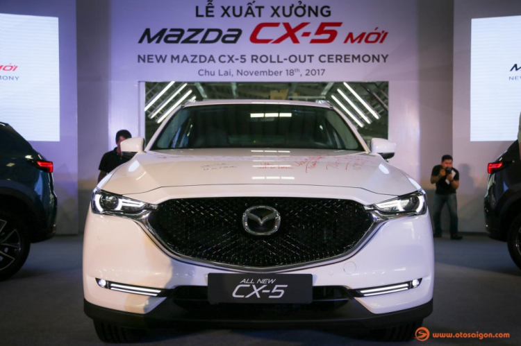 Lắp bảo vệ chống mất cắp cho xe Mazda CX5