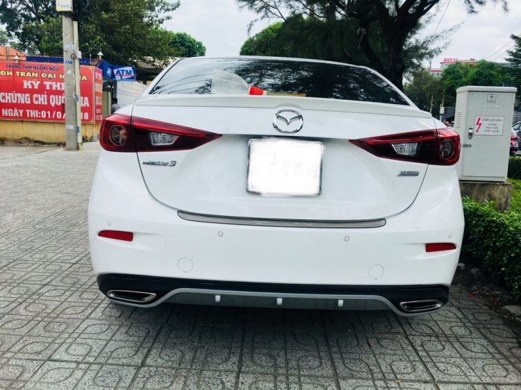 Đánh giá xe Mazda 3 FL 2017 1.5 sau 8000 km