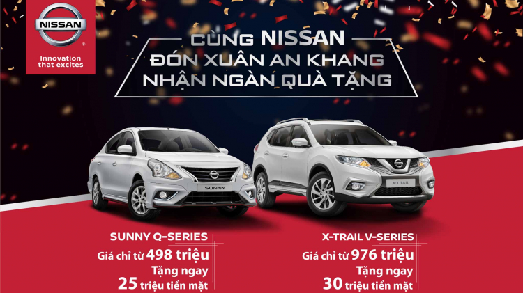 TCIE Việt Nam và Nissan Việt Nam tặng thêm ưu đãi cho khách hàng nhân dịp cuối năm