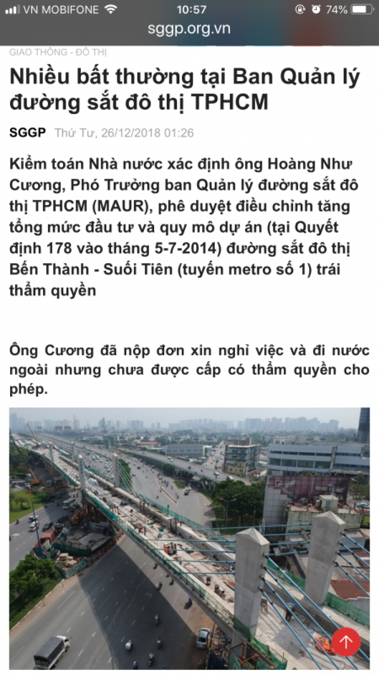 Ban Quản lý đường sắt đô thị TPHCM (ĐSĐT) đã có những sai sót và vi phạm rất nghiêm trọng