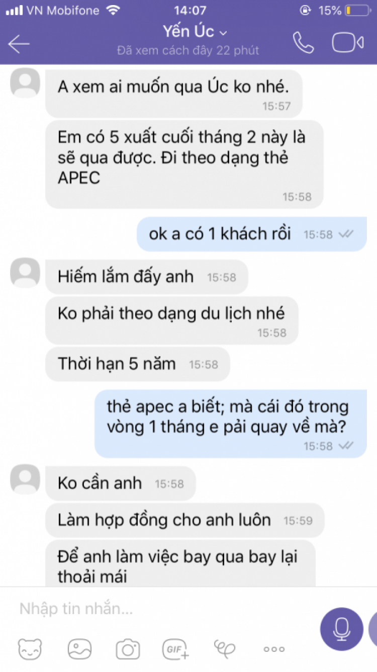 LÀM THẺ APEC