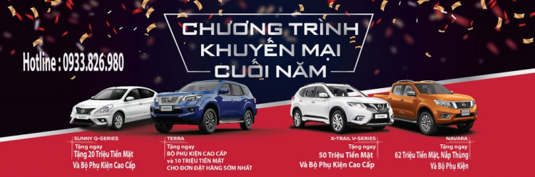 TCIE Việt Nam và Nissan Việt Nam tặng thêm ưu đãi cho khách hàng nhân dịp cuối năm