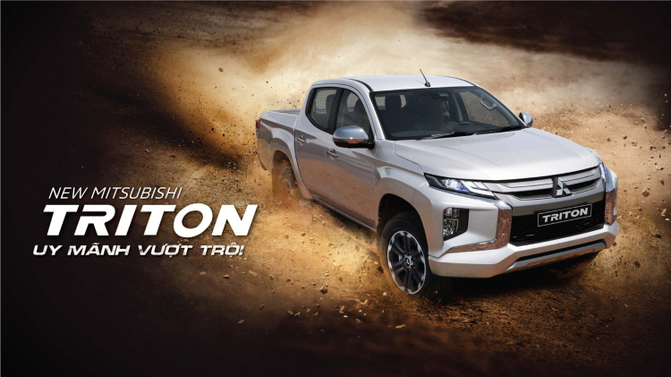 Mitsubishi Triton 2019 sẽ có mặt tại các đại lý từ ngày 1/1/2019; tặng nắp thùng cho khách mua sớm