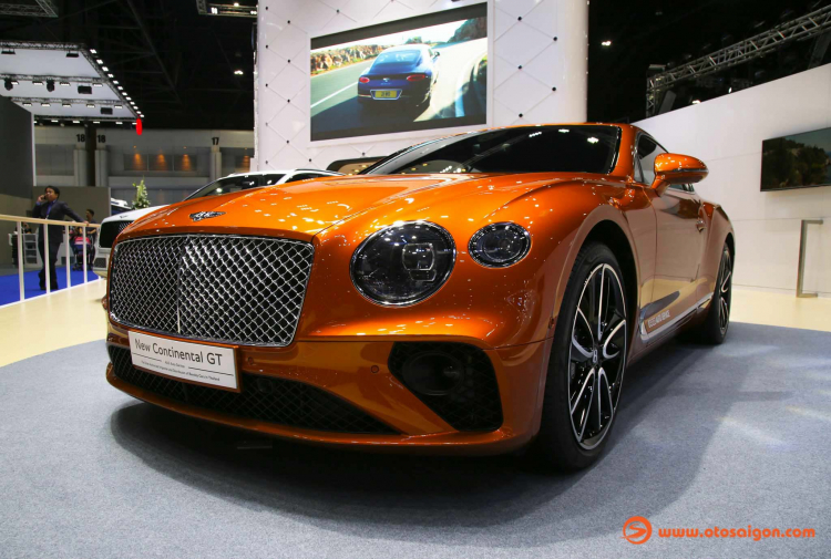 Bentley Continental GT 2018 về Việt Nam; giá khoảng 25 tỷ đồng