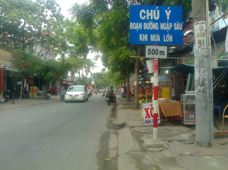 Nơi ngập sâu nhất thành phố
